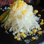 伝説のすた丼屋 - ミニサラダ