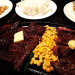 ステーキ キッチンファクトリー - ハラミ&ランプ400g