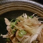 ぬくぬく家 渋谷店 - コースの鳥料理。これが一番好きだった