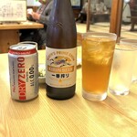 宿場食堂 - ドリンク写真:瓶ビール　ノンアルコールビール　ウーロンハイ　　byまみこまみこ