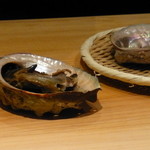 こま田 - 蒸し鮑