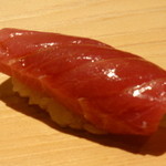 こま田 - 中トロこれも煮切しょう油で