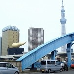 並木藪蕎麦 - 浅草界隈；駒形橋西詰よりスカイツリー方向 @2015/05/15