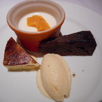 エノテカ・オルモ・デル・カウカソ - ドルチェ盛り合わせ