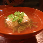 たまゆら - 対馬鱧椀　じゅんさい、木の芽