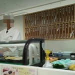 おたる政寿司 - 大北海道展会場の特設カウンター