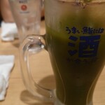 鮨・酒・肴 杉玉 - 抹茶サワー
