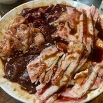 焼肉せがわ - タレ焼盛り合わせ（中）