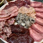 焼肉せがわ - 塩焼盛り合わせ（中）