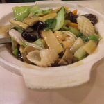 萬来亭 - おこげの五目あんかけ