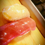 大和寿司 - 中トロとホタテ