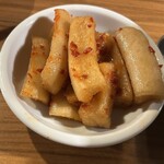 三宝苑 - カクテキ（大根、500円）