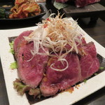 SATOブリアン - 宮崎牛のカメノコウサラダ