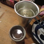 立ち呑みのさのや - 菊正宗 熱燗　350円 (2015.4.11)