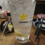 立ち呑みのさのや - チューハイ レモン　290円 (2015.4.11)