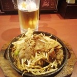 北海道らーめん ひむろ 亀戸店 - ひむろ風ジンギスカン400円