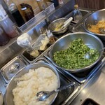 さぬき麺市場 郷東店 - 薬味まわり