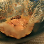 BRILLANTE IL SUZUKI - 包みを開けると、ふわっとモリーユ茸の香りが立ち込め、良い香り！