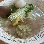 華塩 - 料理写真:牡蠣そば（TP:味玉）