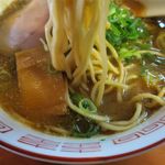 麺屋 高橋 - おさかな正油らーめんの麺