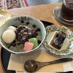 喫茶 私とワタシ - 白玉あんみつ