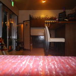 ラフラガーデン - 照明が暗めな店内です