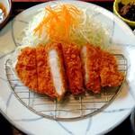 そろばん亭 三田店 - ロースカツ定食