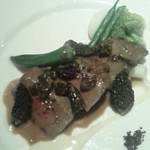 マッシュルーム - 黒毛和牛のポワレ モリーユのソース