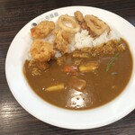 CoCo壱番屋 - 料理写真:イカやさいフライドチキンカレー(2辛)税込1,157円