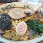 かまや食堂 - 大盛り中華そば