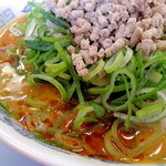 ラーメン藤 - 2015年5月12日(火)　京風ごま坦々麺(750円)麺粉落とし・ネギ＆もやし多め