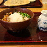 吾妻橋 やぶそば - なめこおろしそば