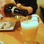 吾妻橋 やぶそば - 美人の酌で…幸せでやんす！