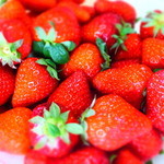 音の花温泉 直売所 - 前田さんのいちご　1パック：750円