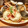 創作料理Ryota  - ◯カラスミオイルの魚介ペスカトーレ（ロブスター・ハマグリ・アワビ）（￥8,800）