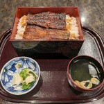 桂喜 - 料理写真:うな重（１匹）4,510円 + ご飯大盛り 150円 ＝ 4,660円（税込）。