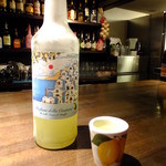 PIZZA PAZZA Italiana - 食前酒：リモンチェッロ：700円(’15.05月)