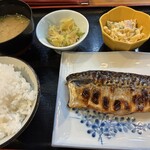 一福 - トロサバ定食 1200円
 (長崎県佐世保産)