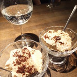 PIZZA PAZZA Italiana - 珈琲のアイス(’15.05月)