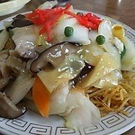 仙龍 - 五目やきそば、具がイッパイ