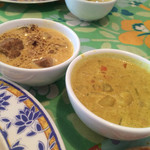 スリランカカリーの店 アンマー・カリヤ - ポークカレー、野菜カレー