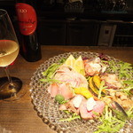 PIZZA PAZZA Italiana - ナポリの前菜盛り合わせ：2名分：2800円(’15.05月)