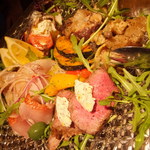 PIZZA PAZZA Italiana - ナポリの前菜盛り合わせ：2名分：2800円(’15.05月)