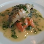 表参道うかい亭 - 三陸産黒アワビの岩塩蒸し