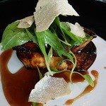 表参道うかい亭 - フォアグラとナスのポワレ