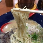 船場ラーメン - 極細ストレート麺