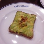 CAFE GITANE - アボカドトースト　　　1,296円（税込）