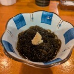 焼鳥 燈籠 - もずく酢（350円）で少し胃を労わる。