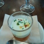 AU GAMIN DE TOKIO table - スープ：ブロッコリーの冷製スープ♪