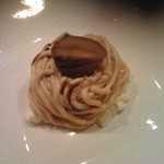 ヴィーノ・デッラ・パーチェ - （ドルチェ②）モンブラン。＾q＾